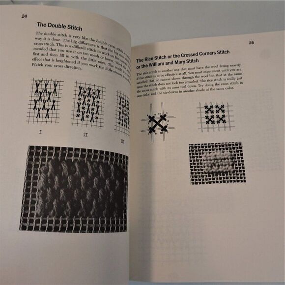 101 Needlepoint Stitches and How to Use Them Hope Hanley Paperback 1986 - Picture 7 of 9
